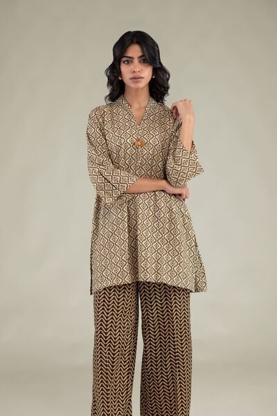 Printed | Cambric | Kurta | AED 150.00
