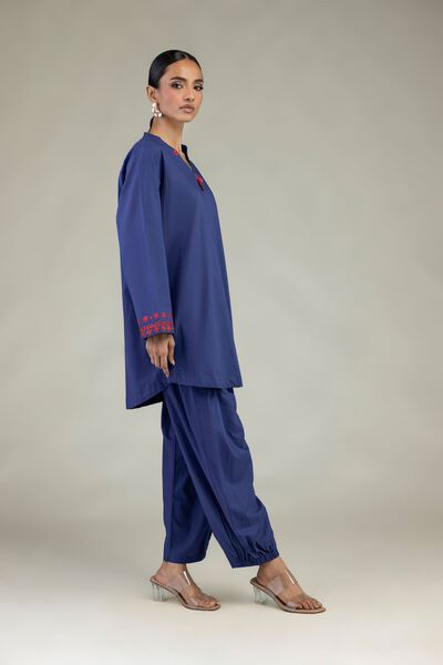 Embroidered | Cambric | Solid Cambric Shalwar | AED 80.00