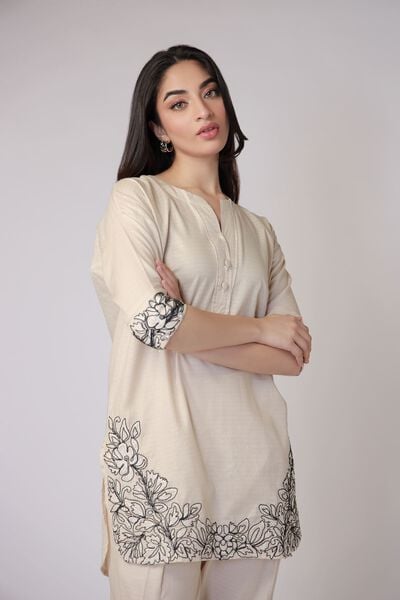 Embroidered | Cotton Dobby | Kurta | AED 140.00