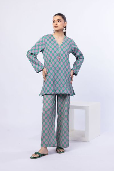 Printed | Ripple Crinkle | Kurta | AED 100.00