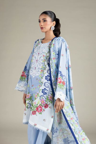 Embroidered | Cambric | Fabrics 3 Piece | AED 180.00