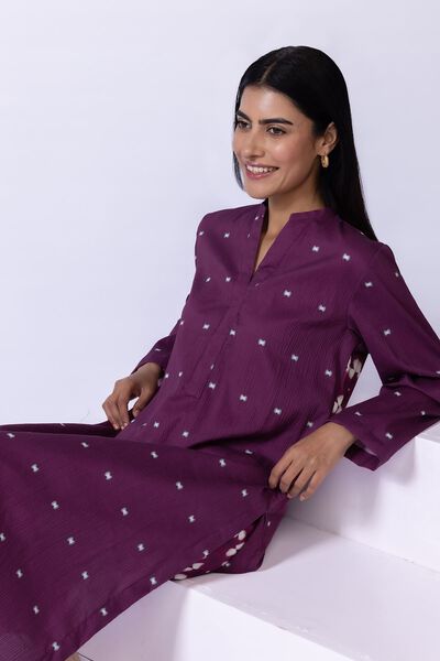 Printed | Ripple Crinkle | Kurta | AED 50.00