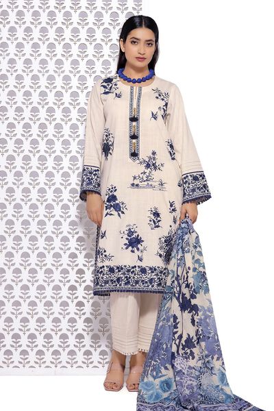 Crosshatch | Embroidered | Fabrics 3 Piece | AED 200.00