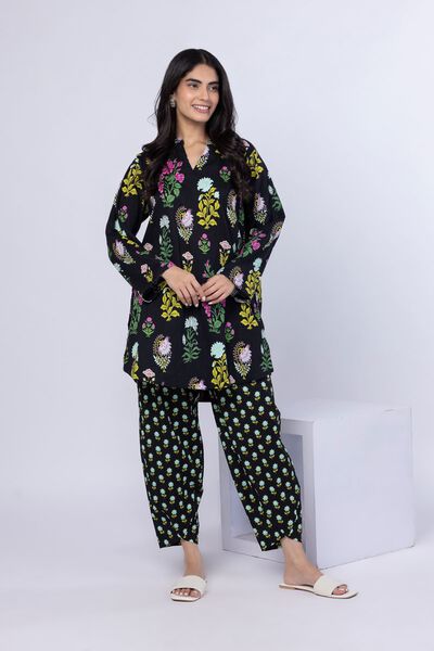 Printed | Ripple Crinkle | Kurta | AED 100.00