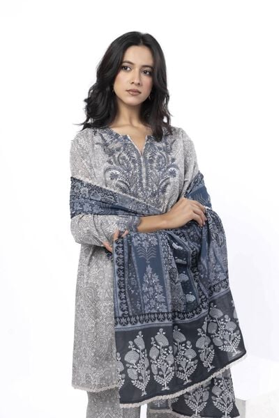 Embroidered | Cotton | Fabrics 3 Piece | AED 140.00