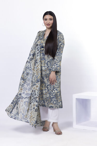 Printed | Lawn | Fabrics 2 Piece | Top and Dupatta | AED 100.00