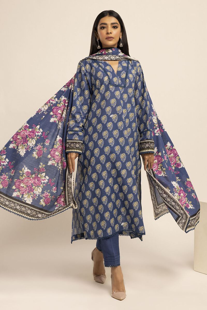 Printed | Khaddar | Fabrics 3 Piece | null