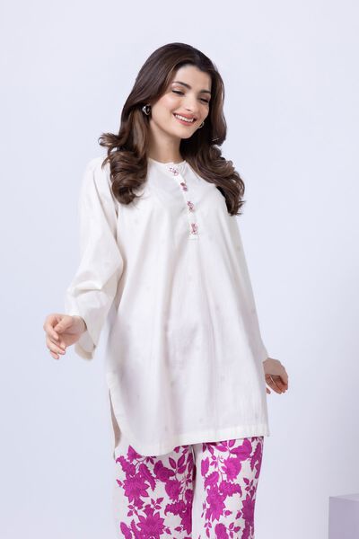 Dyed | Ripple Crinkle | Kurta | AED 60.00