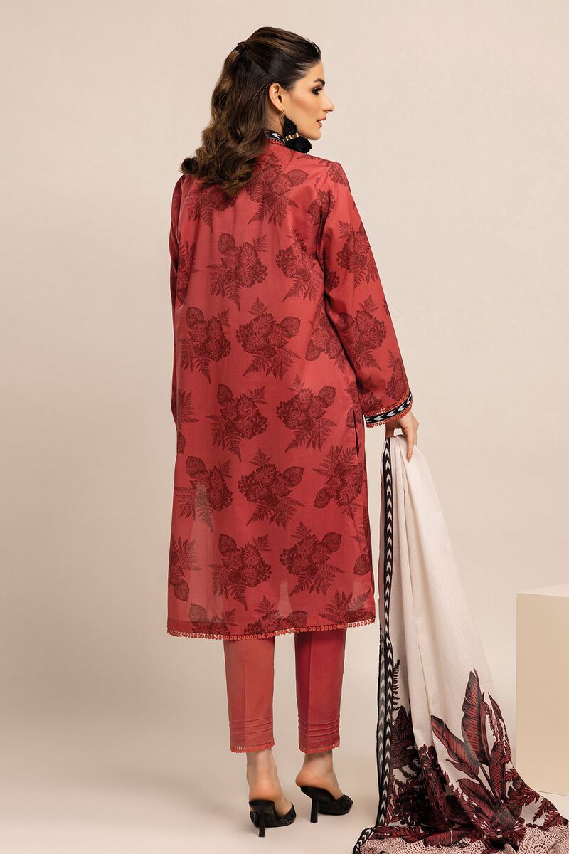 Printed | Cambric | Fabrics 3 Piece | null