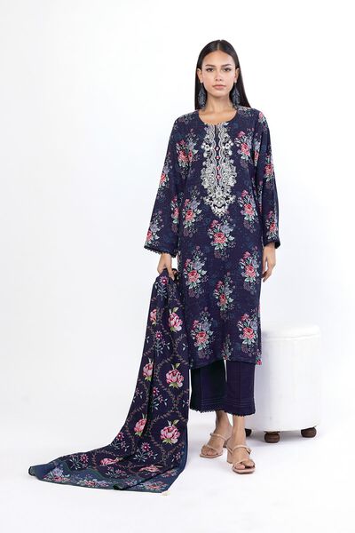 Embroidered | Blended Khaddar | Fabrics 3 Piece | AED 180.00
