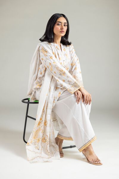 Embroidered | Textured Lawn | 3-Piece Tailored Lawn | AED 150.00
