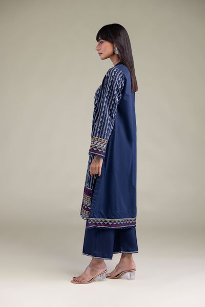 Embroidered | Cambric | Solid Cambric Pants | AED 80.00