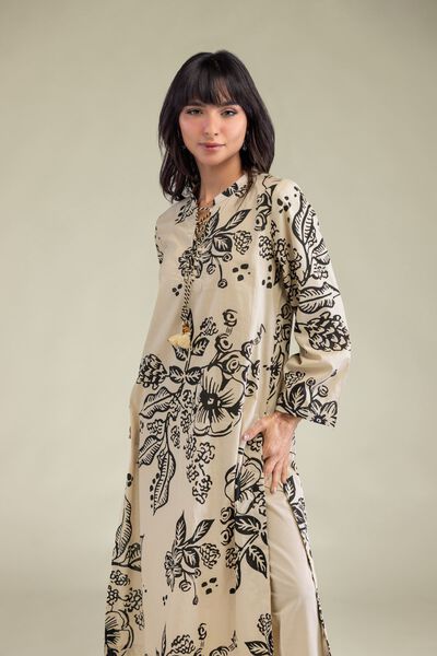 Printed | Cambric | Floral Cambric Kurta | AED 100.00