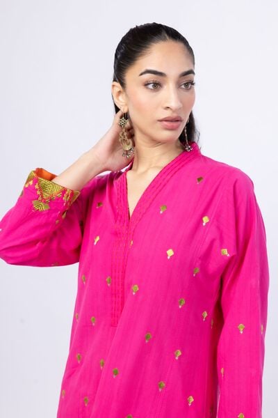 Embroidered | Handwoven Cotton | Kurta | AED 220.00
