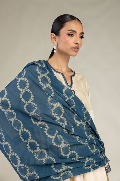 Textured Lawn | Embroidered | Textured Lawn Dupatta | AED 130.00