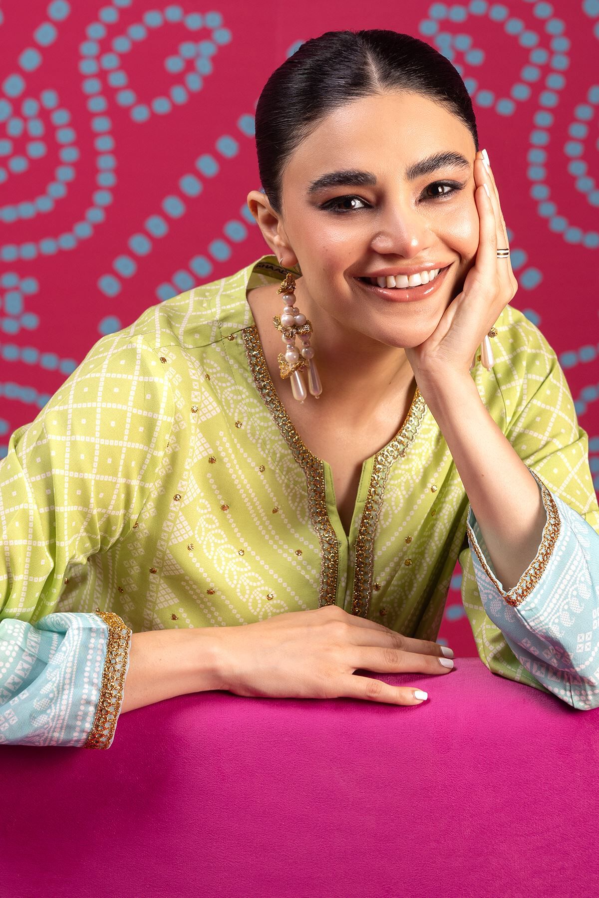 Buy Kurta Embroidered 45.00 AED 1001772574 Khaadi United