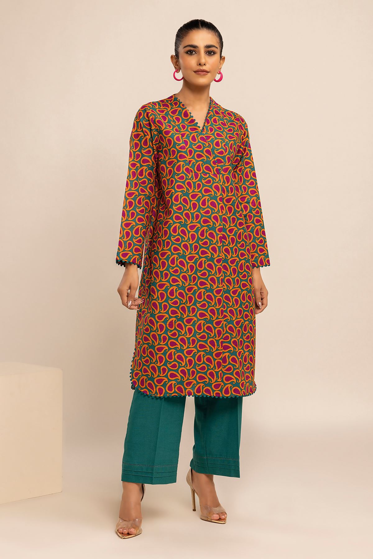 Buy Fabrics 2 Piece | Top Bottoms | 21.00 AED | 1001788035 | Khaadi ...