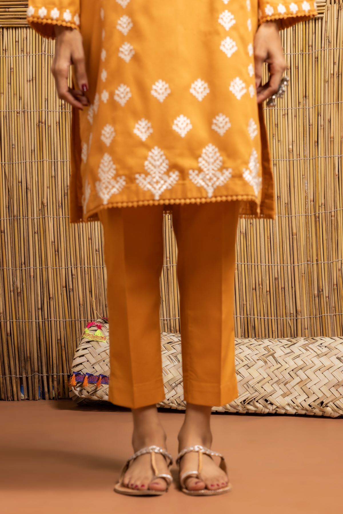 Buy Pants Embroidered 17.50 AED 1001773645 Khaadi United Arab