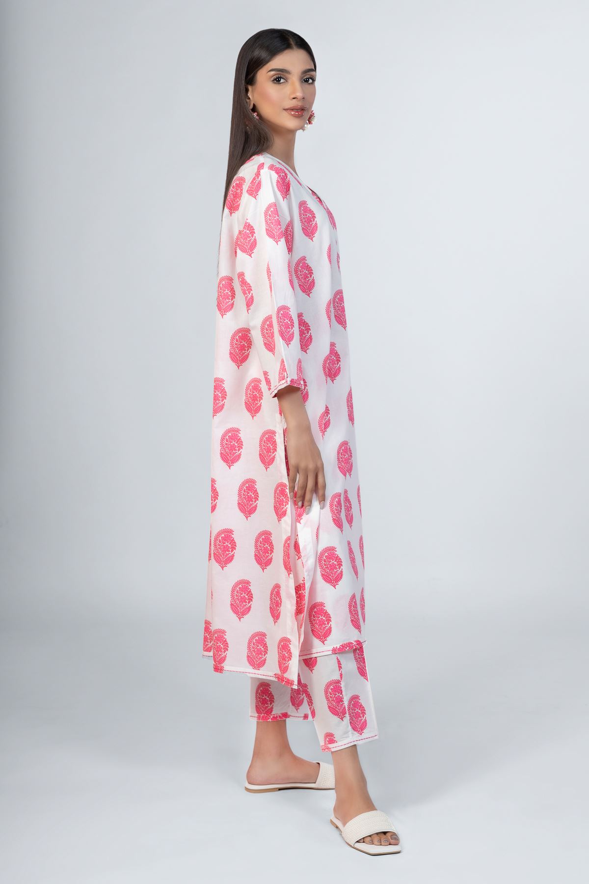 Buy Pants 12.00 AED EEB24293VG_WHITE Khaadi United Arab Emirates