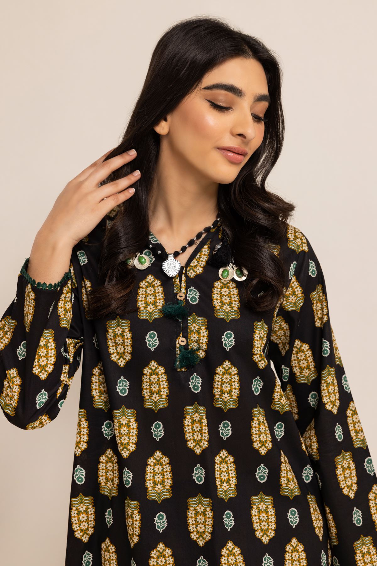 Buy Kurta | 27.00 AED | 1001790635 | Khaadi United Arab Emirates