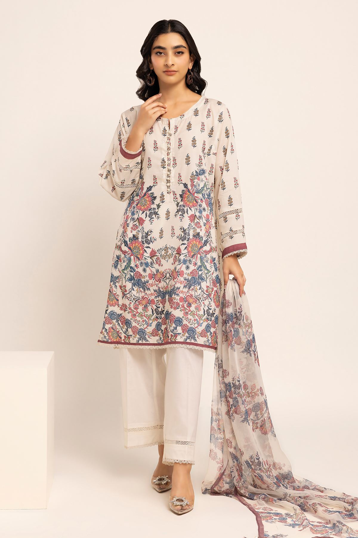 Buy Fabrics 3 Piece | 27.00 AED | 1001785294 | Khaadi United Arab Emirates