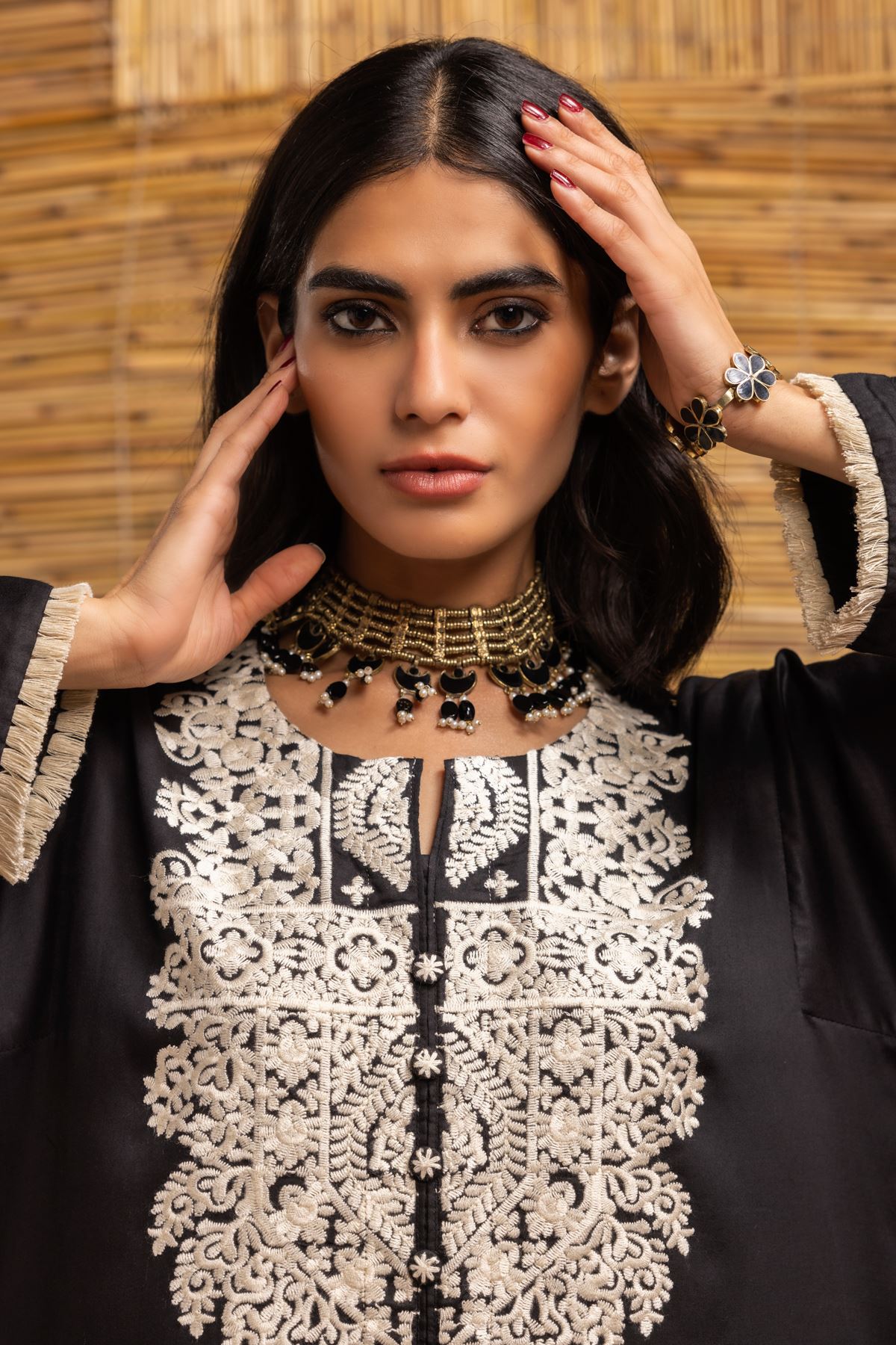 Buy Kurta Embroidered 34.00 AED 1001782010 Khaadi United Arab