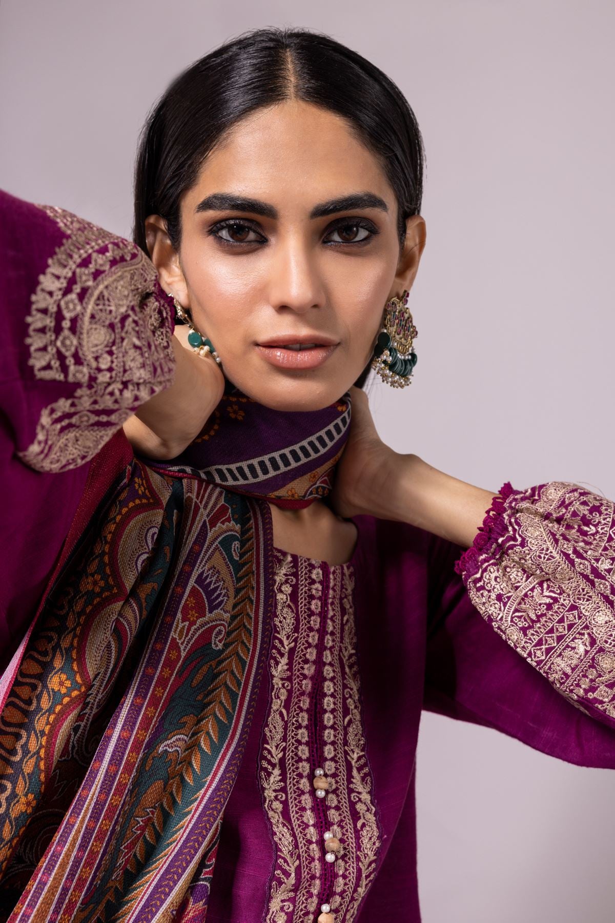 Buy Fabrics 3 Piece Suit 51.00 AED 1001739495 Khaadi United Arab